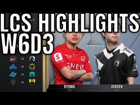 LCS Highlights ALL GAMES Week 6 Day 3 Summer 2020 League Championship Series