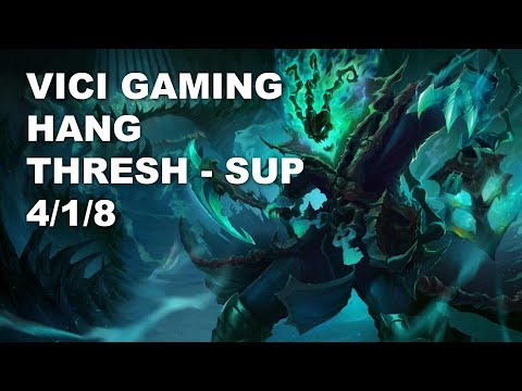 Vici Gaming Hang Sup Thresh vs Sett - KR Challenger Rank Game 10.7