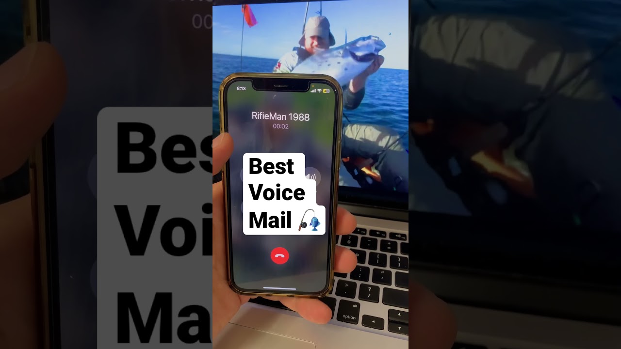 This fisherman got the best voicemail ever. ￼.