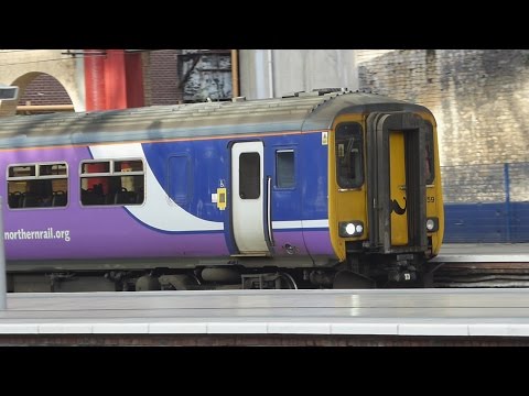 Northern 156459 leaves Liverpool Lime Street (10/11/14)