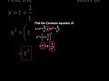 Convert Parametric Equations To Cartesian Equations Parabolas