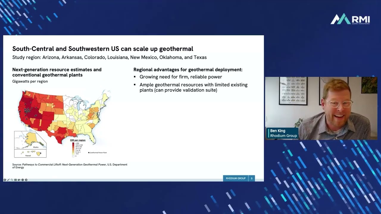 Webinar—Next Generation Geothermal The Regional Economic Opportunity