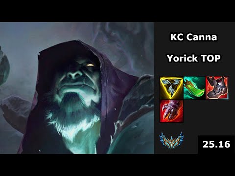 KC Canna (Yorick) vs Jayce - EUW Challenger - 25.16