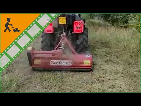 Trinciaerba per trattore serie leggera GeoTech Pro LFM125: come funziona il prodotto