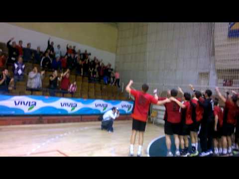 RK Sloboda Solana (Slavlje nakon pobjede nad Prijedorom)