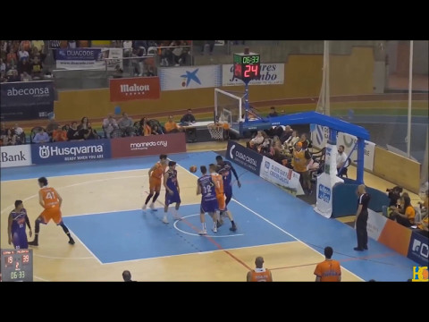 PABLO FERREIRO -LEYMA CORUNA- PALENCIA,PLAY OFF  ASCENSO ACB 4º PARTIDO