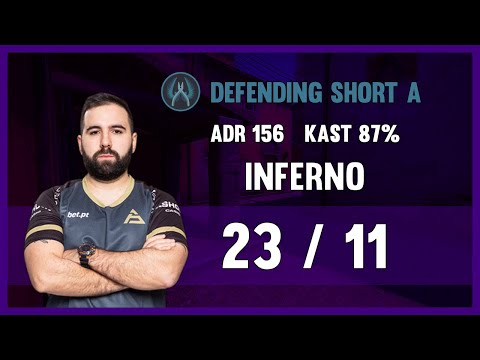 POV arki (23/11) vs eSuba, Inferno, CT Side (CS:GO POV's #5)