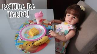 ROTINA DA TARDE COM BEBÊ REBORN SANDIE!