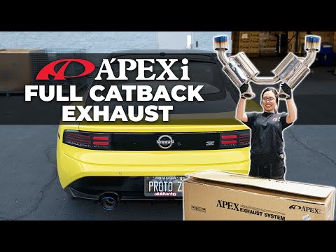 2023 Nissan Z Gets CRAZY Exhaust System From APEXi USA!