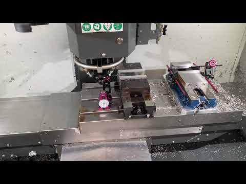 Edge Technologies Manual Tool setter on a Haas CNC Mill