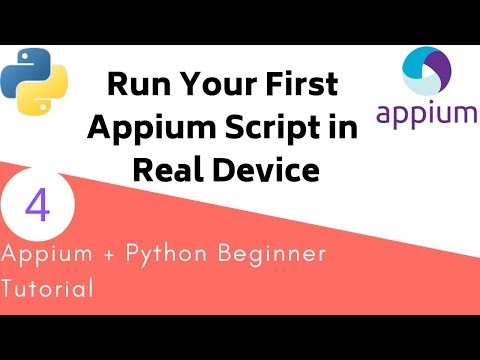 Appium Python Tutorial How To Run Python Appium Script In Real Android Device