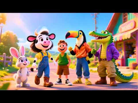 A Aventura da Vaca Feliz e Seus Amigos da Fazenda