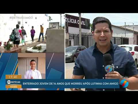 Enterrado em Goianira adolescente que morreu após ''lutinha'' com amigo