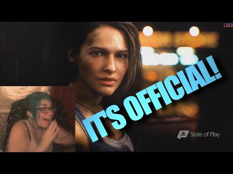 Resident Evil 3 [Live Reaction] IT'S REAL. IT'S ACTUALLY HAPPENING. (Headphone warning)