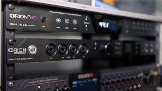 Video thumbnail for Antelope Audio Orion Studio HD - Summer NAMM 2017 by Sound On Sound magazine
