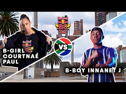 B-Girl Courtnaé Paul vs B-Boy Innanet J | Red Bull BC One Cypher Johannesburg 2021 | South Africa