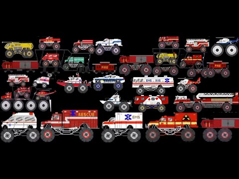 Monster emergency vehicles 2