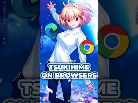 You can now Play Tsukihime on a Modern Browser! #shorts #tsukihime