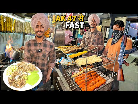 Speedy 99/- Mr Bijlee Singh ka AK 47 Punjabi Food | Street Food India