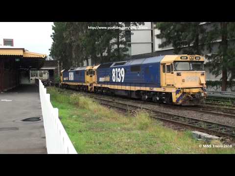 Railways of Sydney: Double 81 on Port Container Service