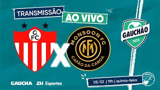 JOGO SUSPENSO: GUARANY DE BAGÉ 0x0 MONSOON | QUADRANGULAR DO REBAIXAMENTO | GAUCHÃO | 05/02/2026