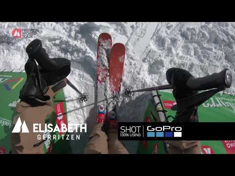 GoPro run Elisabeth Gerritzen - FWT18 Vallnord-Arcalís Andorra | Freeride World Tour 2018