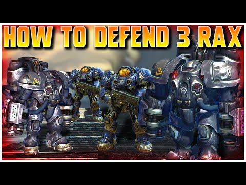 Grubby | SC2 | HOW TO Defend 3 Rax