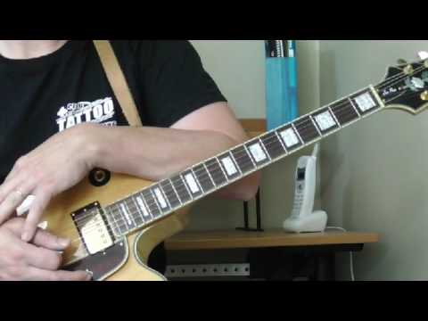 Blues Guitar Chord Lesson - 2nd Position 9th Chords