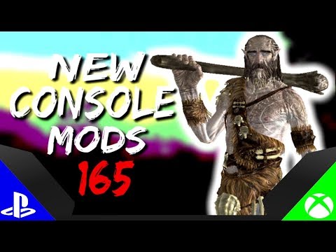Skyrim Special Edition: ▶️5 BRAND NEW CONSOLE MODS◀️ #165 (PS4/XB1/PC)