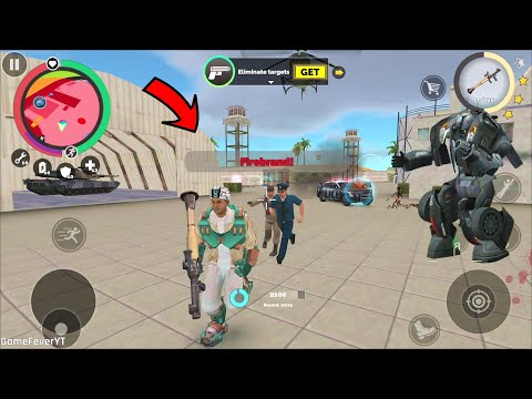 Vegas Crime SImulator 2 - (Vegas Hero Helicopter Crash Landing ARMY bASE) Army Tank in Warehouse