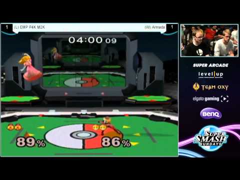 SSS 22 - EMP P4K Mew2King (Sheik) Vs. EMP P4K Armada (Peach) - Grand Finals