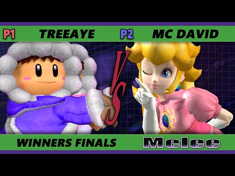 S@X 435 Winners Finals - Treeaye (Ice Climbers) Vs. MC David (Peach) Smash Melee - SSBM