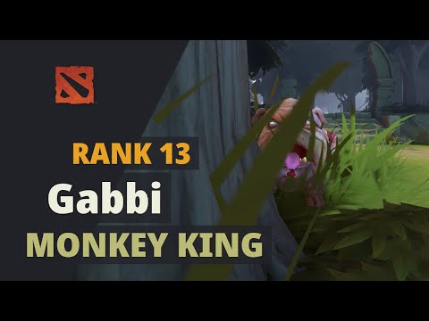Gabbi (Rank 13) plays Monkey King Dota 2 Full Game
