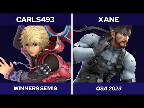OSA 2023 Singles - Carls493 (Shulk) vs. xane (Snake) - SSBU Tournament
