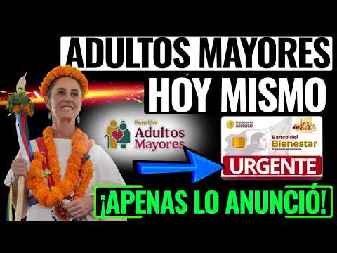 ✨DOMINGAZO VER PARA CREER❗️TREMENDO MENSAJE DE CLAUDIA! SORPRESA HOY🔥PENSIONADOS ADULTOS MAYORES