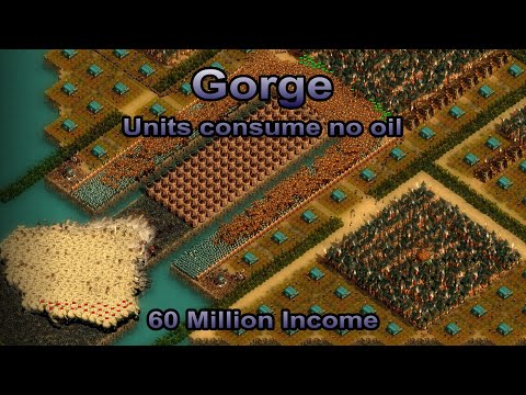 They are Billions - Gorge: Units consume no oil - Custom Map