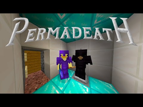 Crazy Perma-death Minecraft Hardcore: I Find NETHERITE Armor - #24