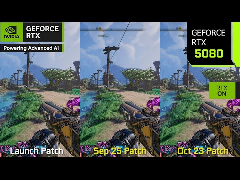 Borderlands 4 October 23 Patch vs Launch Version - Noticeable Performance Improvement! | RTX 5080