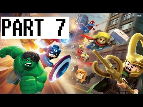 LEGO Marvel Superheroes Gameplay Walkthrough Part 7-Ryker's Island-Wolverine