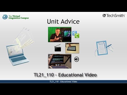 TL21_110 - Unit Advice (Educational Video)