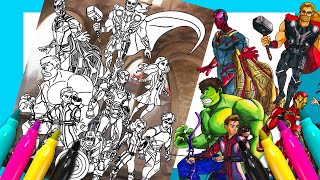 Download lagu The Avengers Age of Ultron Cover Coloring page mp3