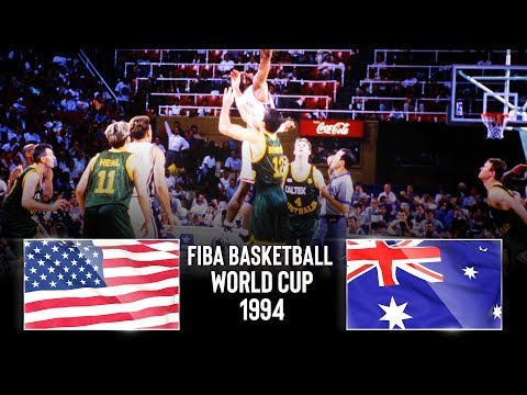 USA 🇺🇸 vs Australia 🇦🇺 - Classic Full Games | FIBA Basketball World Cup 1994