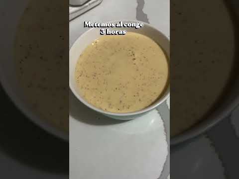 Helado de durazno 🍑 en solo 3 pasos!! 🤤💫 #canaldecocina #food #recetas #recetasfaciles