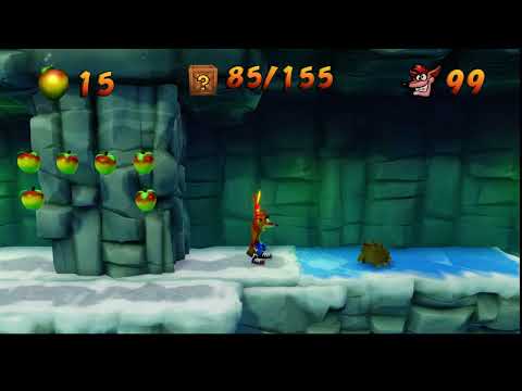 Crash Bandicoot 2: Cold Hard Crash (How To Get All Boxes, Clear Gem)