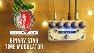 Video thumbnail for Red Witch Pedals Binary Star Time Modulator by Pedal of the Day