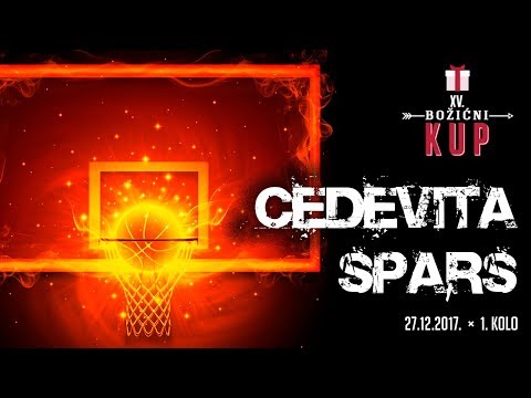 Cedevita - Spars // XV. Božićni kup // 1. kolo // 27.12.2017.