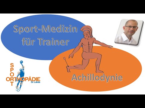 Wenn die Ferse zwickt, Achillodynie - Sportmedizin für Trainer