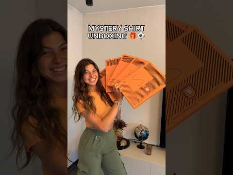 MYSTERY SHIRT UNBOXING ⚽️🎁