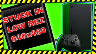 XBOX SERIES X Displays 640x480 | Full Repair and Diagnose