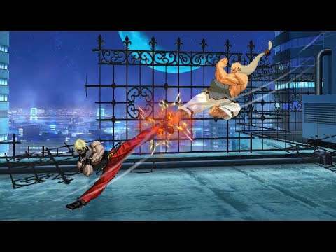 Gouken Vs Omega Rugal - Boss Battle - Super Street Fighter IV X The King of Fighters 1998 UM